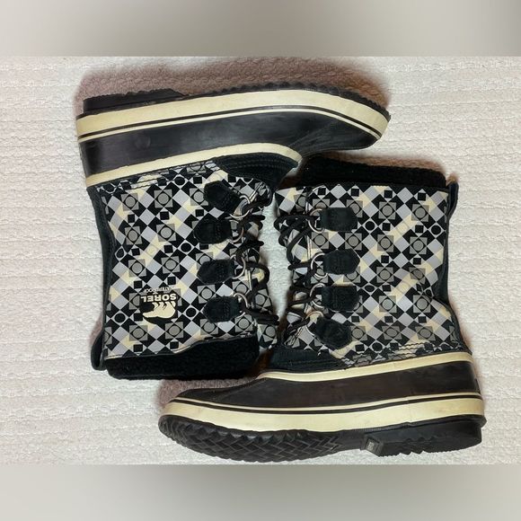 Sorel PAC Graphic Insulated Waterproof Rubber Winter Boot Size US 11 main image 7